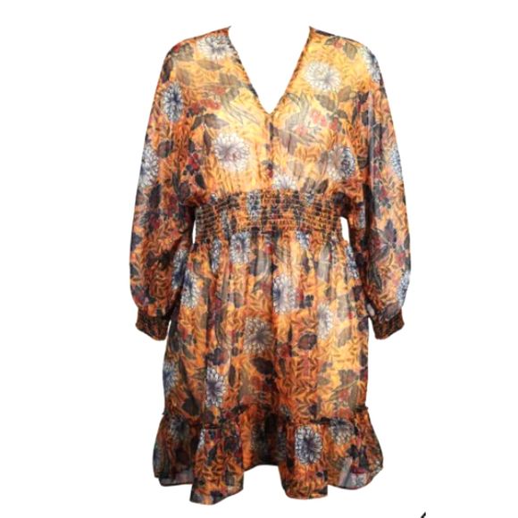 NWOT* Amoressa Tango Metallic Shimmer Beach Dress Swimsuit Cover Up - Women's M - Picture 2 of 11